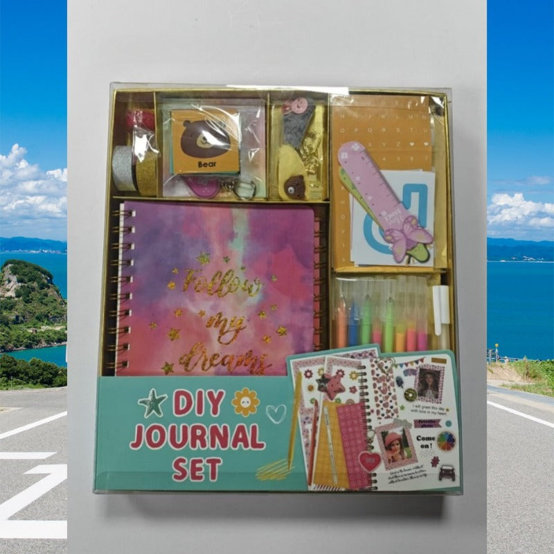 Girls DIY Diary 54 Pieces Girls Diary Set, Toys for Children Ages 8-13, DIY