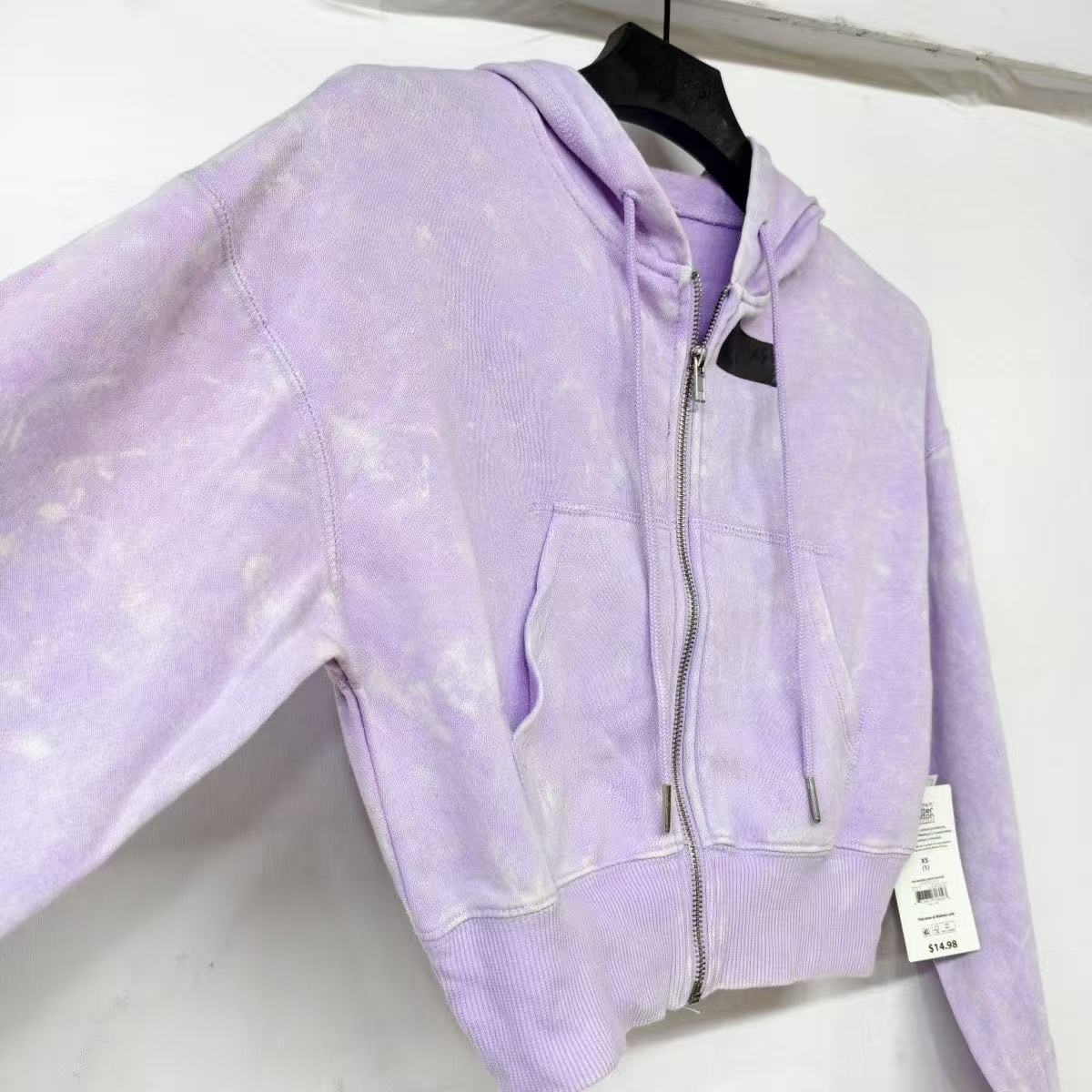 In stock, one color per piece, super soft hoodie