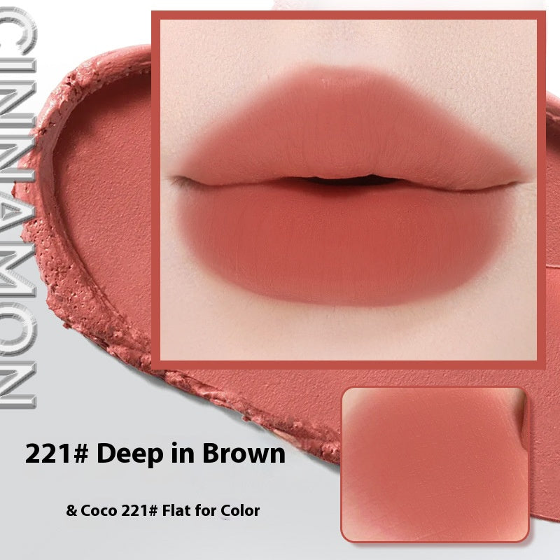 Focus on matte mist non-stick cup lipstick matte matte matte waterproof not easy to fade student party plain whitening lipstick